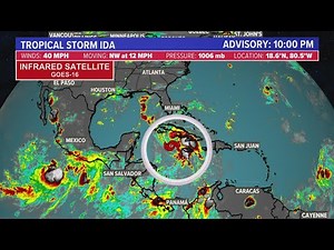 Houston forecast: Tropical Storm Ida updates