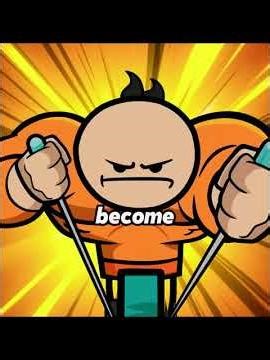 The Muscle Man’s Out-of-Control Fists #maggiethemaggot #animation #cartoon