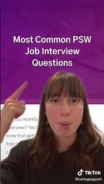 PSWs, nail your next job interview! #shorts