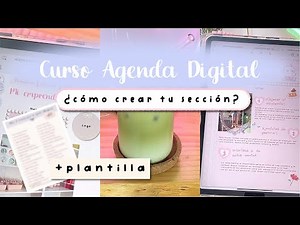 Prepara tu agenda digital 2025 🍑 Cómo crear tus secciones en la agenda | Curso HardPeach