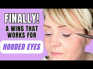 How To Do Winged Eyeliner For Mature Hooded Eyes - No Smudge, No Struggle!