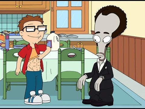 American Dad - Steve Shows His Body