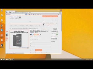How to get the unlock code for all new Sony Xperia Z1 Z2 locked to any network the easy way