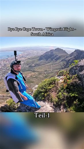 Wingsuit Flight Adventure in Cape Town, South Africa