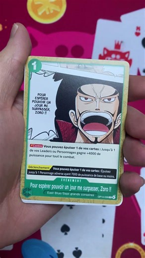 Mini mighty kids haki ! Day 48. A new booster, a new song everyday ! #onepiece #optcg #cards