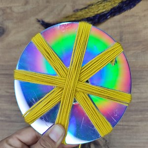 11K views · 187 reactions | Amazing 3 Beautiful Woolen Yarn Flower making ideas with CD | Easy Sewing Hack | Lady Loves Knitting | Facebook