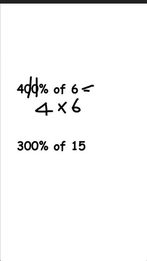 Solve Percentages FAST (No Tricks!) 🔥 #math #percentages #algebra