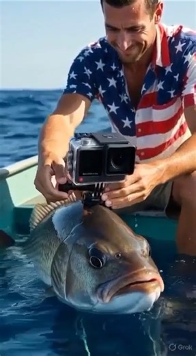 I Attached a GoPro to a Fish... and It Found a Sunken Train #GoPro #Underwater Discovery #POV