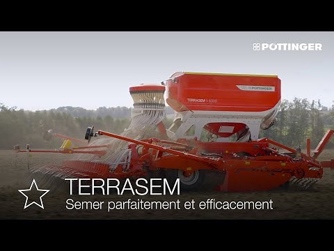 Semoir universel trainé TERRASEM de PÖTTINGER – Vos avantages