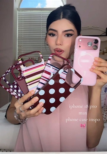 which one are you getting? 📱🍇💞#iphone18 #velvetcaviar #phonecase #inspo @Velvet Caviar