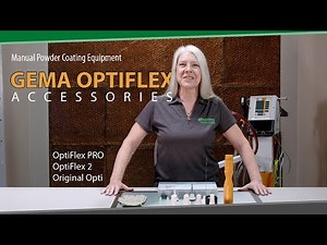 Gema OptiFlex Powder Coating Accessories