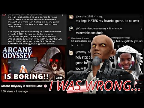 I was wrong about arcane odyssey....