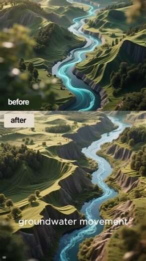 How Topography Affects Groundwater Flow: A GIS Perspective From a GIS perspective, topography is usually represented using Digital Elevation Models, commonly known as DEMs. These datasets capture elevation values across a landscape, allowing us to visualize and analyze slopes, aspects, flow paths, and drainage patterns. DEMs form the foundation for many groundwater-related studies because they provide a continuous picture of how elevation changes across space. Once elevation is known, GIS can de