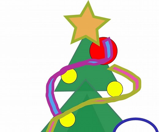 How to Draw a Simple Christmas Tree Step by Step (in Inkscape)
