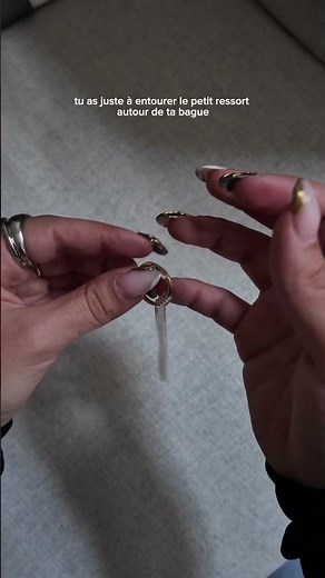 Comment resserrer une bague trop grande 🤝