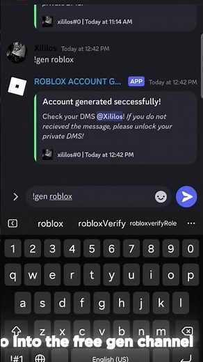Best roblox acc generator #discord