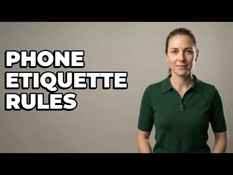 What Digital Etiquette Rules Do Kids Need For A Phone?