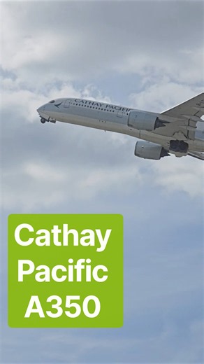 Cathay Pacific Airbus A350-900 B-LRP Takeoff from Zurich | CX382 to Hong Kong