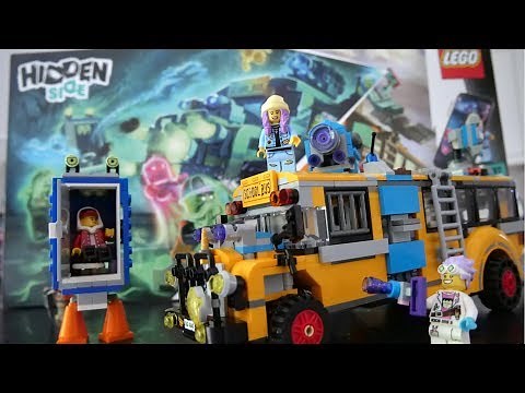 LEGO Hidden Side | Paranormal Intercept Bus 3000 | Best Halloween set!