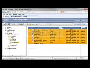 Working with the Brava Browser in FileNet P8