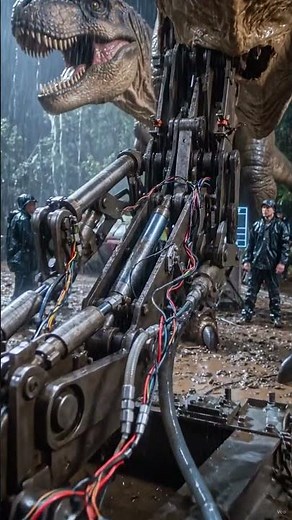 The Terrifying Jurassic Park T-Rex Rig! 🦖🌧️