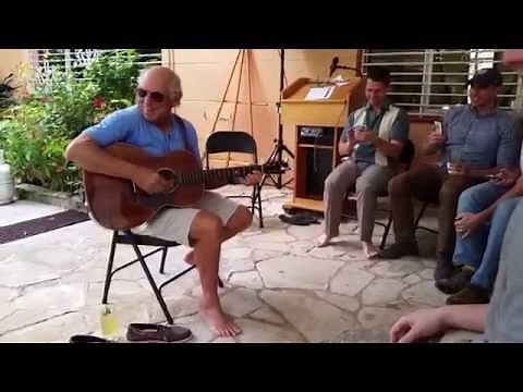 Jimmy Buffett Sings "Margaritaville" in Havana, Cuba