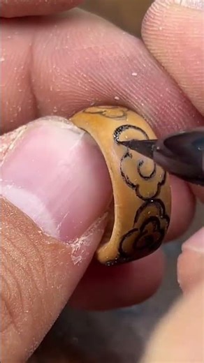 Hand-Crafted Ring Engraving on Wood: A Step-by-Step Guide