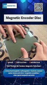 The Secret Behind a Robot's Precision: A Magnetic Encoder Disk. #magnet #magneticencoderdisk