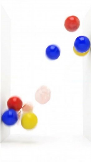 Cat Games: Colorful Bouncing Balls! (Videos for Cats to Watch)