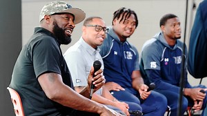 Jackson State football coach TC Taylor, players preview 2025 season