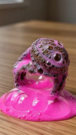 ASMR Rusty Ring Restoration ✨ Pink Foam Acid & Shine Reveal #asmr #relax