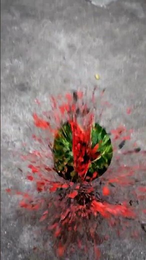 Watermelon Drop Experiment 🍉 So Satisfying