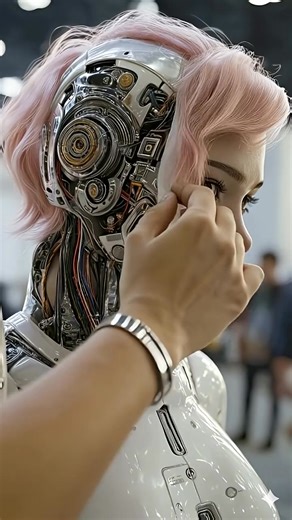 122K views · 815 reactions | IRC 2025: Guy Tries Out the New Girlfriend Robot with Synthetic Skin #IRC2025 #Robots #Humanoid | AI Robot Lab | Facebook