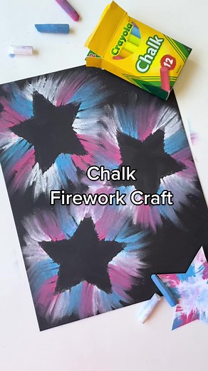 Chalk Firework Craft Ideas for Festive Celebrations