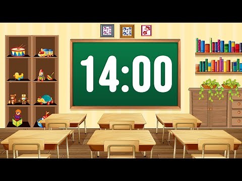 14 Minute Timer with Fun Playful Kids Music Instrumental Countdown