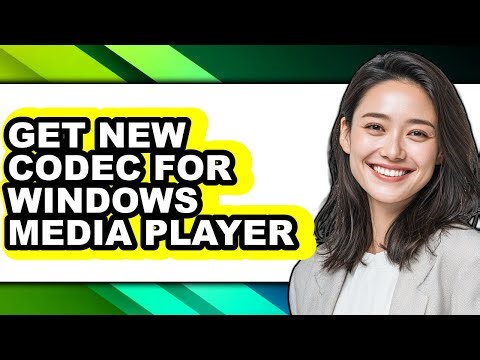 How to Get New Codec for Windows Media Player (easy Method)