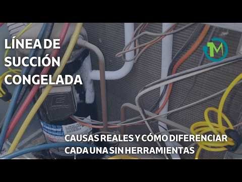Frozen suction line: the 6 real causes and how to differentiate each one without tools