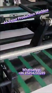 NRCMACHINE.COM | A4 Paper Production Machine #machine #factory