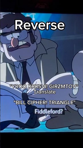 Did you know that ￼Gravity Falls have a secret message about Bill Cipher ? #gravityfalls