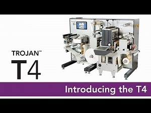 Introducing the Trojan T4: An All-in-One Digital Label Finishing Press