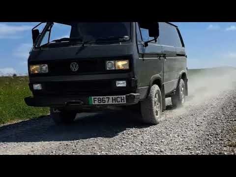 The #ElectricSyncro. 1988 Volkswagen T25 / T3 / Vanagon syncro converted to electric power.