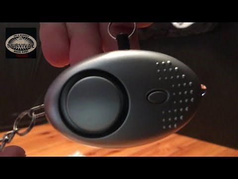 Personal Alarm Keychain (product review)