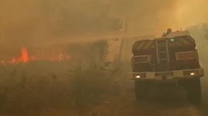 French firefighters battle 'monster' wildfire