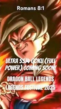 ULTRA SSJ4 GOKU (FULL POWER) REVEAL!!! | DRAGON BALL LEGENDS