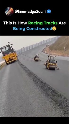 This is How Racing Tracks Asphalt Road Construction Is Done