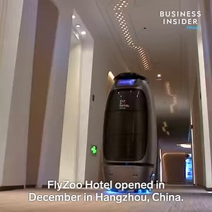 884K views · 386 reactions | FlyZoo Hotel in China uses facial recognition, a smart speaker, and an app to keep human interaction at a minimum. | Business Insider Today | Facebook