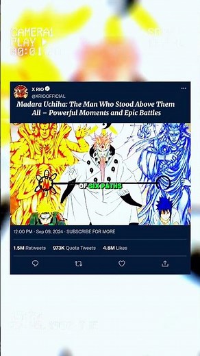 Madara Uchiha: The Man Who Stood Above Them All – Powerful Moments and Epic Battles