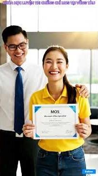 KHÓA HỌC LUYỆN THI MOS TẠI VŨNG TÀU – HỌC ĐỂ TỰ TIN HƠN KHI THI WORD, EXCEL, POWERPOINT