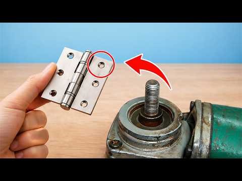 Angle Grinder Hack with a Door Hinge That Nobody Talks About!