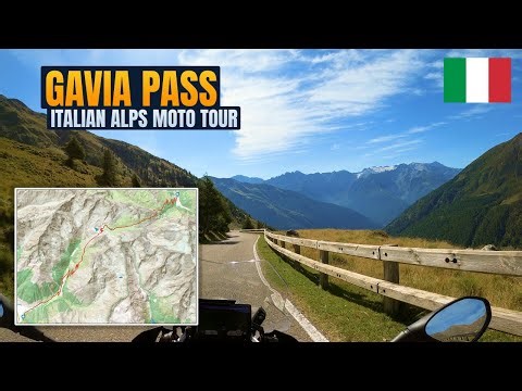 Italian Alps Motorcycle Tour: Gavia Pass | BMW R1250GS
